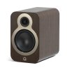 QAcoustics3030c frontangle nogrille clarowalnut 1200x