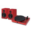 pro ject jukebox e1 hifi set red kompletni stereofonni audio system s gramofonem