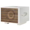 S550 White Three Quarter Wood Grill