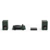 pro ject colourful audio system 2 all in one hi fi system s gramofonem satin green
