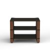 BK STAX2G 3SHELF WALNUT FRONT