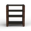 BK STAX2G 4SHELF WALNUT FRONT