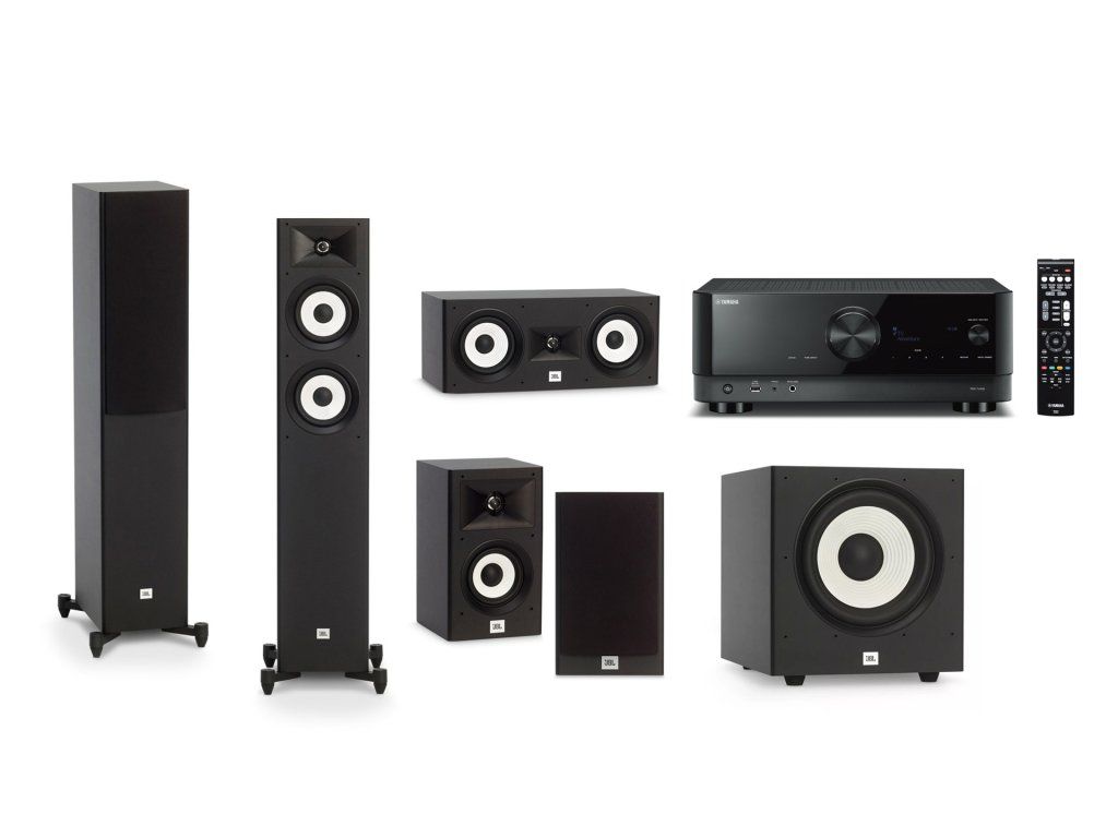 YamahaRX V4A +JBL STAGE A170 5.1