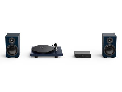 pre ject colourful audio systém 2 all in one hi fi system s gramofónom satin blue