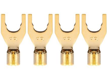 audioquest suregrip spade gp 10m gold spade set 4 ks