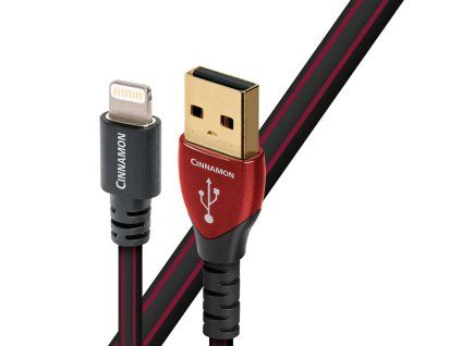 audioquest cinnamon usb a na lightning 1 5 m