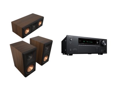 Onkyo 6100 Klipsch 600M II a 500C II WAL