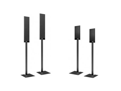 35303 kef t floor stand stojan na zem pre t101 a t301 silver black