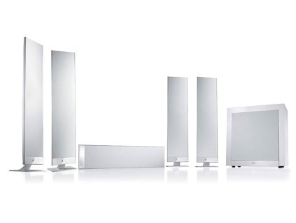 35630 kef t305 system sada 5 1 slim stav skladu podľa jed poloziek white
