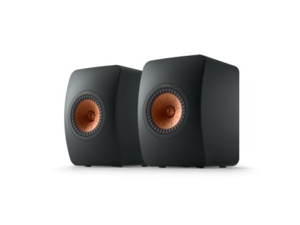 35663 kef ls50 meta 2 pasívna bass reflexová policová reprosústava carbon black