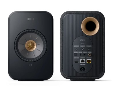 35798 KEF LSX II wireless aktívny hi fi systém carbon black