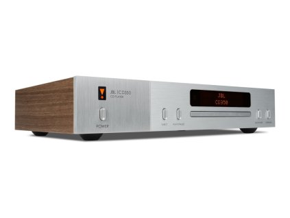 jbl cd350 cd prehrávač s usb strieborný drevené bočnice (2)