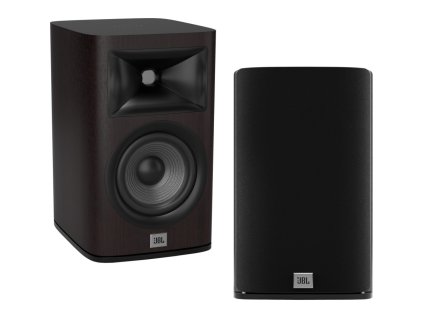 jbl studio 630 2 pásmové regálové reproduktorové sústavy 6 5 max 150 w tmavé drevo (6)