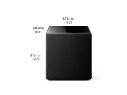 38499 kef kube 12 mie black subwoofer