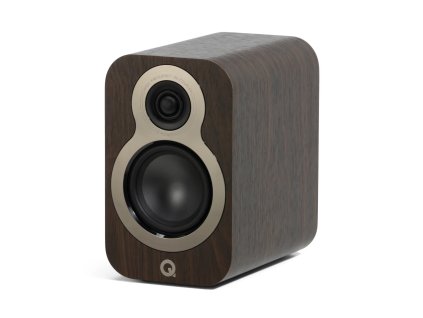 QAcoustics3010c frontangled nogrille clarowalnut 1200x