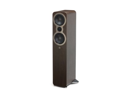 QAcoustics3050c frontangled nogrille clarowalnut 1200x