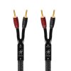 audioquest rocket 44 full range rock4420bg 2 m 6 ft 6 in pair braid jacket 2 x bananas 2 x bananas gold 892659
