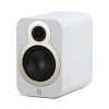 QAcoustics3030c frontangle nogrille satinwhite 1200x