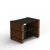 BK STAX2G 3SHELF WALNUT ISO