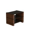 BK STAX2G 3SHELF WALNUT ISO