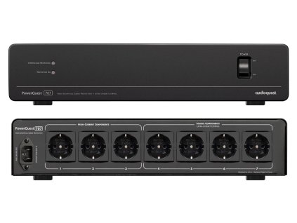 audioquest powerquest 707 eu schuko sitovy filtr s prepetovou ochranou