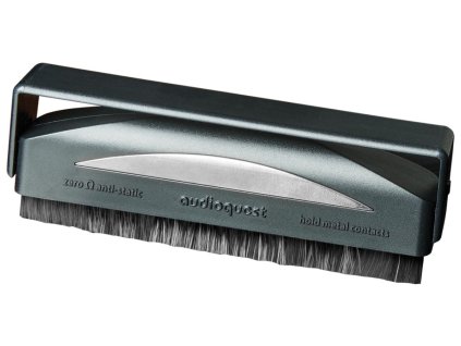 audioquest silver anti static record brush karbonovy kartacek na cisteni lp 1 086 tis vlaken (1)
