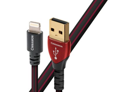 audioquest cinnamon usb a lightning kabely hifisafir 1