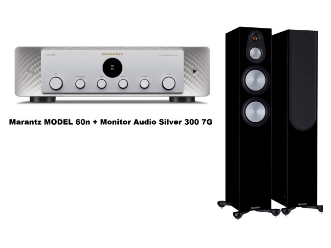 Marantz MODEL 60n + Monitor Audio Silver 300 7G
