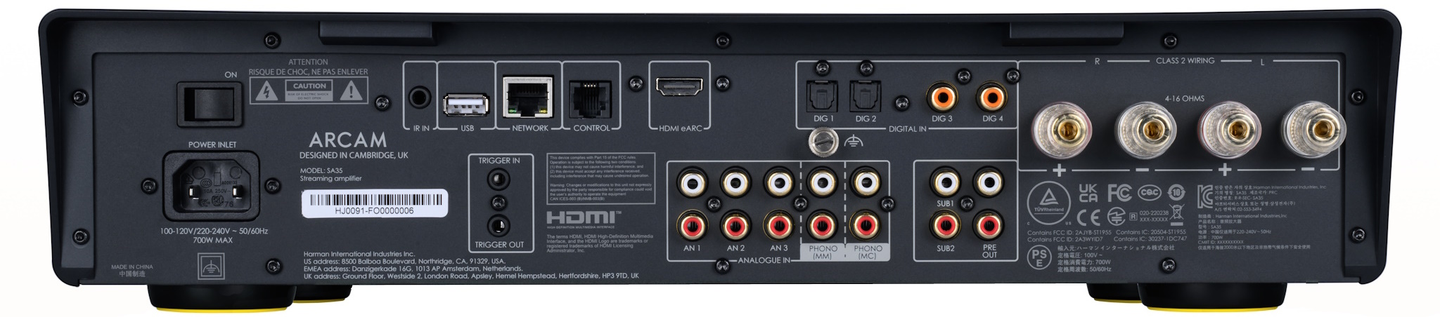ARCAM_SA35_rear