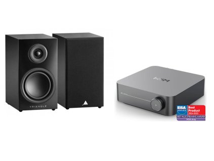 WiiM Amp + triangle Elara LN01