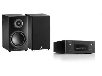 Denon RCD-N12 DAB + Triangle Elara LN01