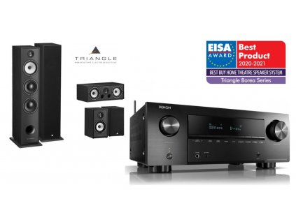 Denon AVR-X2800H + Triangle BOREA 5.0 set