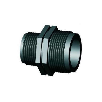 Irritec PP Reduzierstück 2x Außengewinde 1/2" x 3/4" Deckel