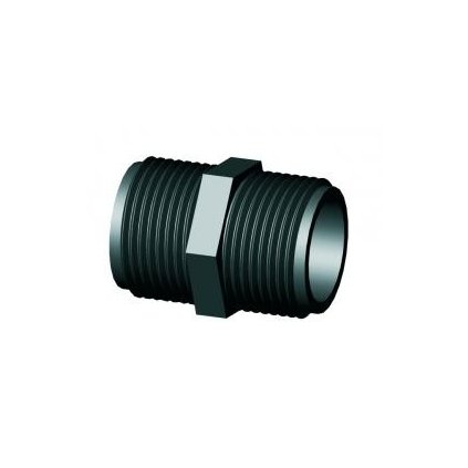 Irritec PP Kupplung 2x Außengewinde 1/2 " Deckel