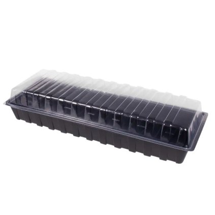 Mini-Dampfgarer MAXI schwarz 60x22x12cm