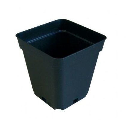 Blumentopf quadratisch 13x13x13cm, 1,55l Deckel