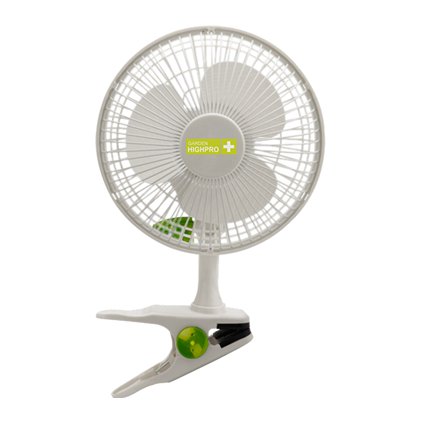 Garden Highpro Clip-Ventilator 15CM / 15W 2 Geschwindigkeitsstufen Abdeckung