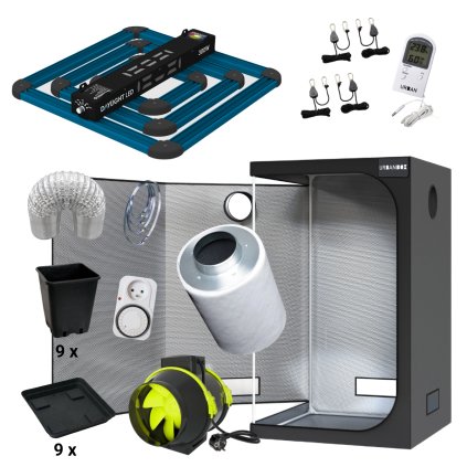 LED Set 300W Maxibright Daylight 100x100x200cm Max Quality