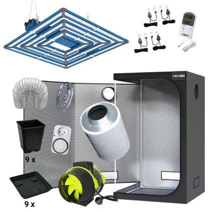 LED Set 300W Maxibright Daylight PRO 100x100x200cm Max Quality