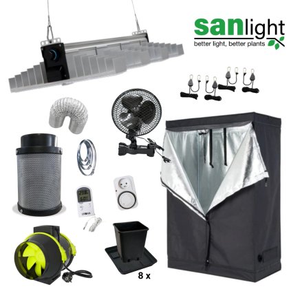 LED-Set Sanlight EVO 4 120 265W 120x60x180cm Max Qualität
