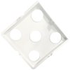 AQUAplate Square 6 weißer Ausschnitt