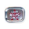 31450 lion rolling circus kleine silberschale