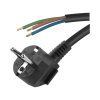 34607 flexo kabel 3x1 5 mm lange 2 m mit euro stecker schwarz