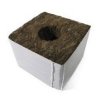 Agra-Wool Würfel 7,5*7,5 cm mit großem Loch 3,5 cm Deckel