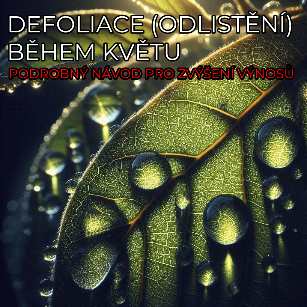 Defoliace (odlistění) během květu: Podrobný návod pro zvýšení výnosů