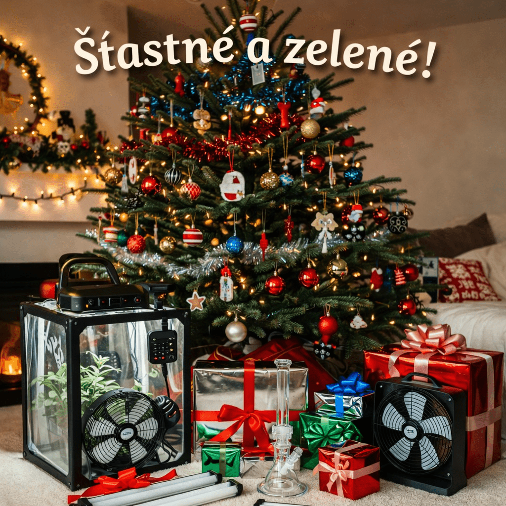 Šťastné a zelené! Vánoční dárky pro pěstitele