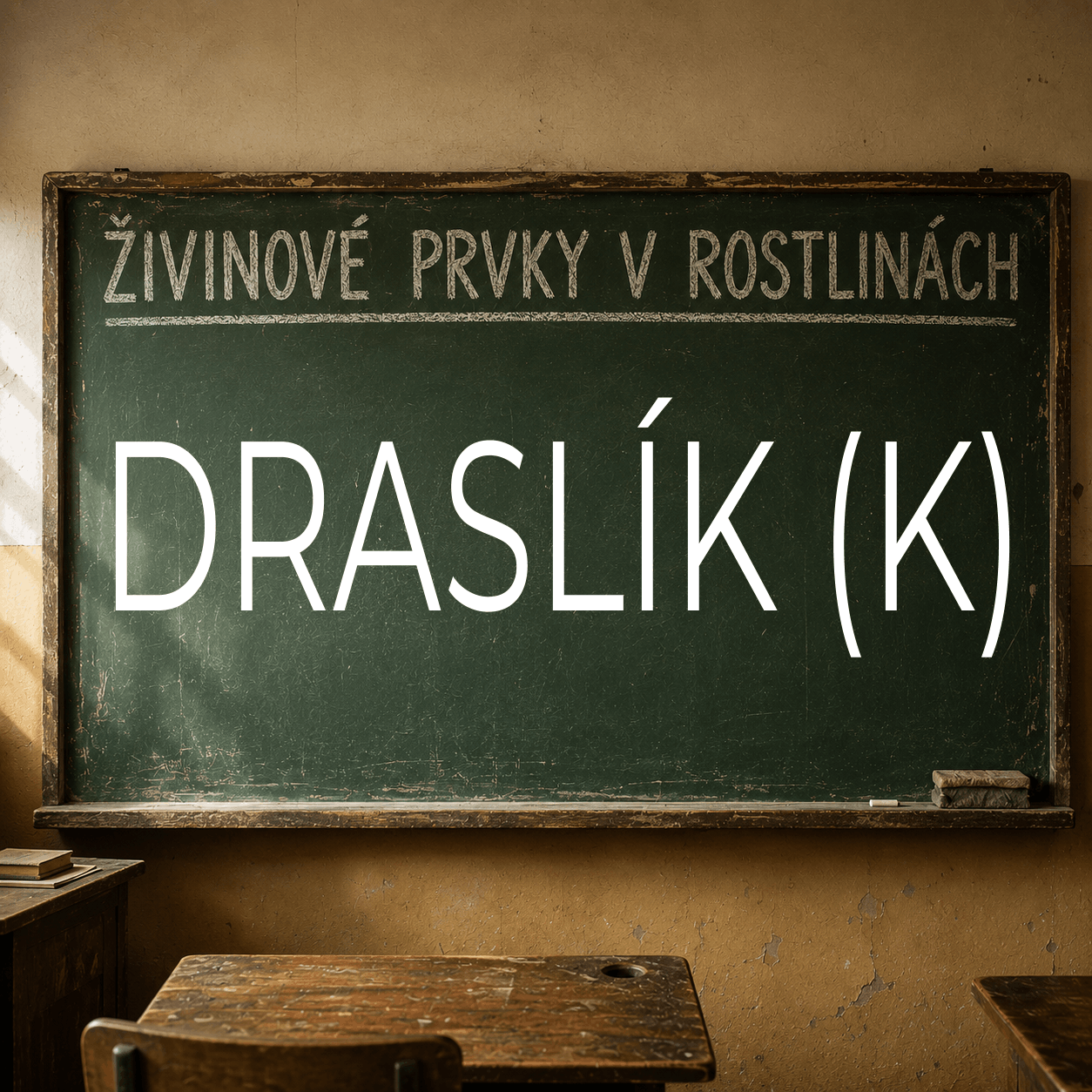 Draslík (K): Význam pro rostliny, řešení živinových nedostatků a správné hnojení
