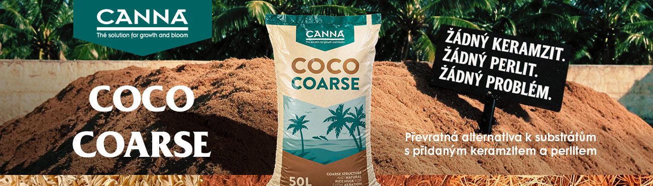 CANNA Coco Coarse substrát kokosový