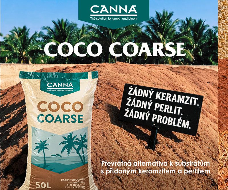CANNA Coco Coarse substrát kokosový