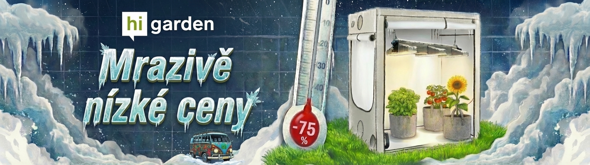 Mrazivě nízké ceny pro pěstování